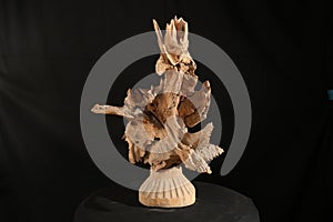 Wooden creation, wood, Ð´ÐµÑ€ÐµÐ²Ð¾, Ð¸ÑÐºÑƒÑÑÑ‚Ð²Ð¾, wooden head, art, hand-made, sculpture